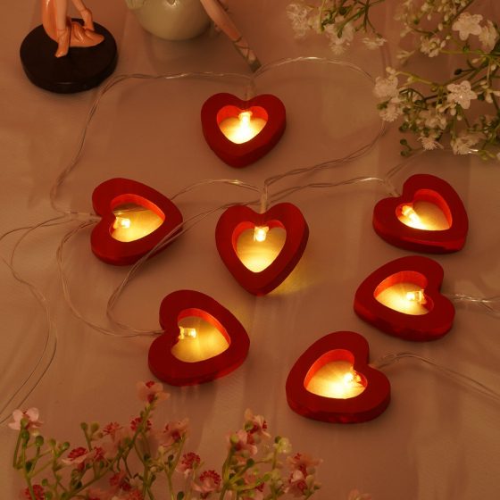 Гирлянда «Сердца», With Love, 1,5 м, в ассортименте
