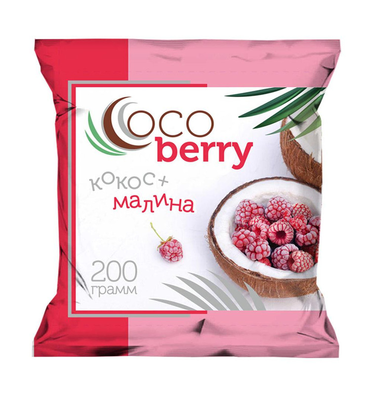 Конфеты «Cocoberry», кокос/малина, 200 г