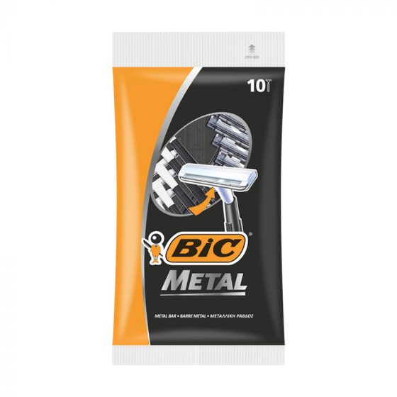 Бритва мужская одноразовая «Metal», BIC, 10 шт.
