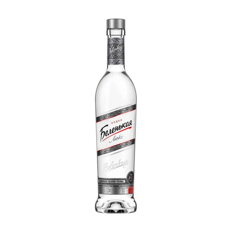 Водка, Беленькая Люкс, 40%, 0,5 л