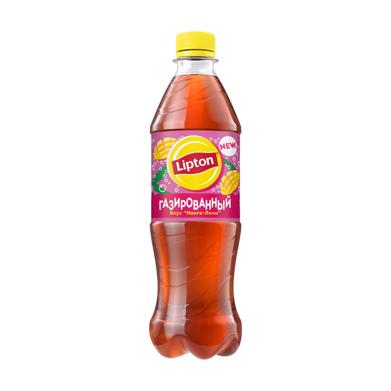 Напиток безалкогольный среднегазированный, Lipton, 0,5 л, в ассортименте