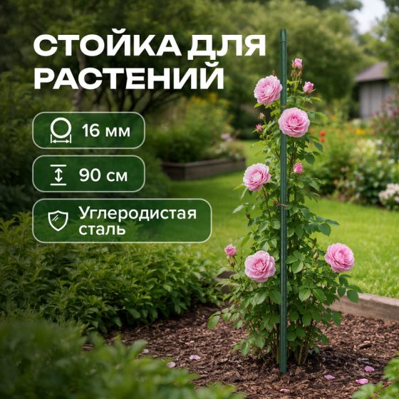 Стойка декоративная для растений, GreenArt, 90 см