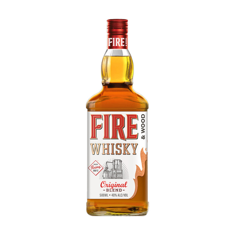 Виски, FIRE & WOOD, 0,5 л, 40%