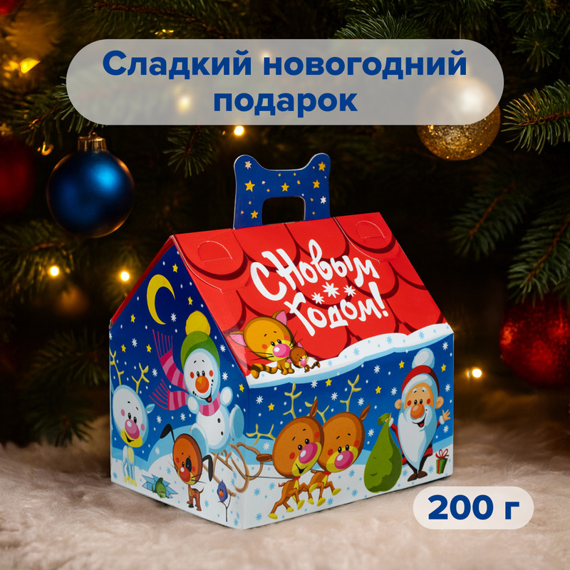 Набор кондитерских изделий «Новогодний подарок», 200 г, в ассортименте