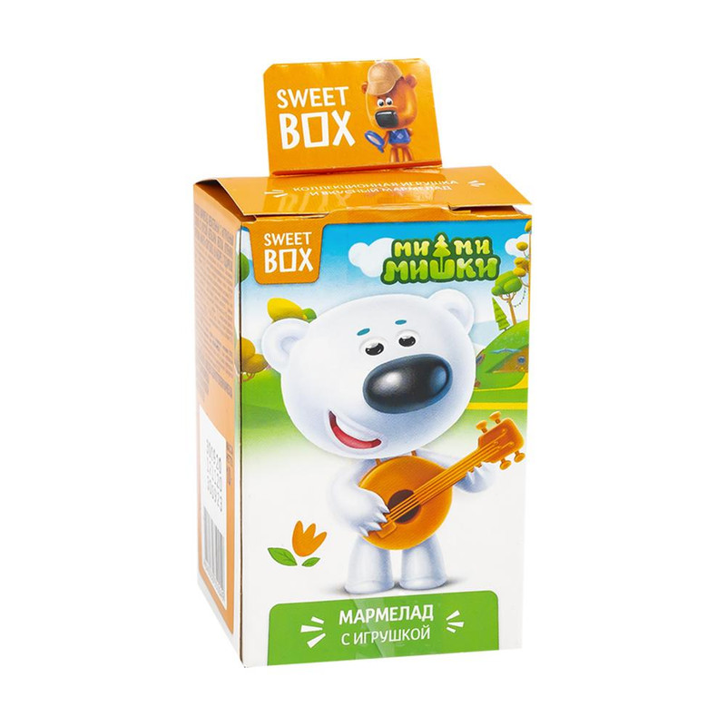 Жевательный мармелад с подарком, Sweet Box, 10 г, в ассортименте