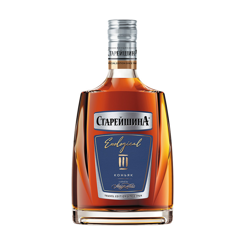 Коньяк трёхлетний, Старейшина, 0,25 л