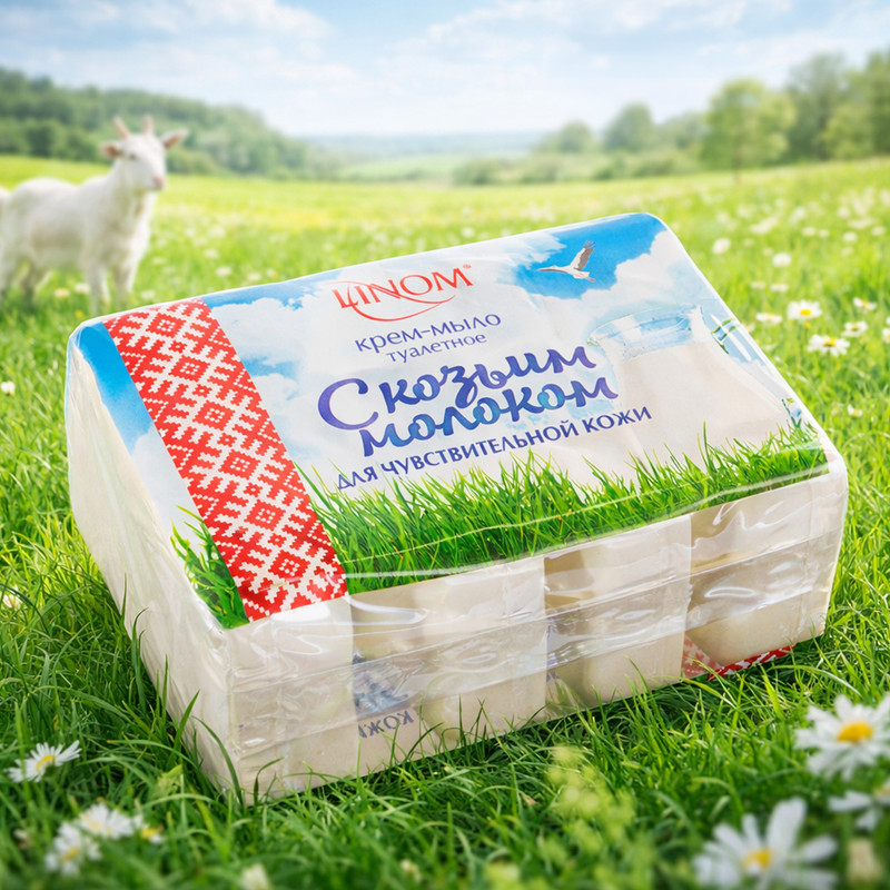 Мыло туалетное классическое, LINOM, 300 г, в ассортименте