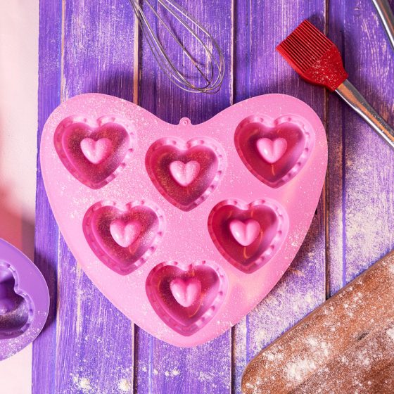 Форма силиконовая «Сердечки», With Love, в ассортименте