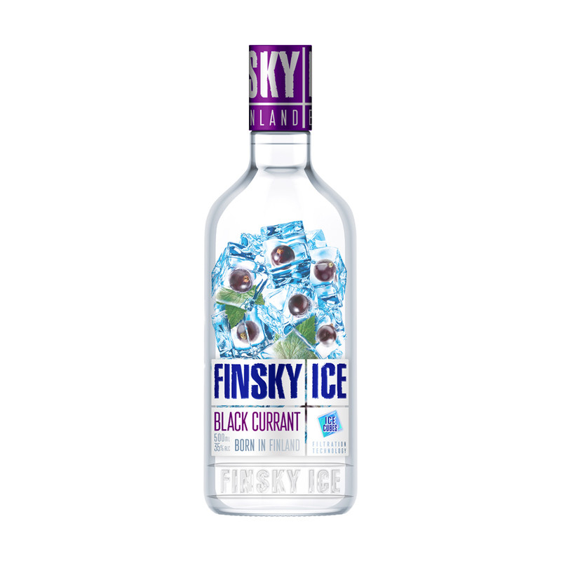 Настойка Финский Лед Черная Смор.35%0,5л