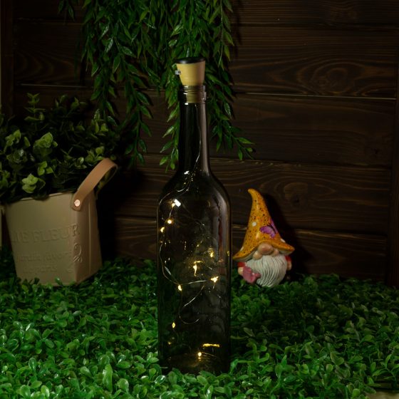 Гирлянда «Пробка» на бутылку, Greenart, 1 м, на солнечной батарее