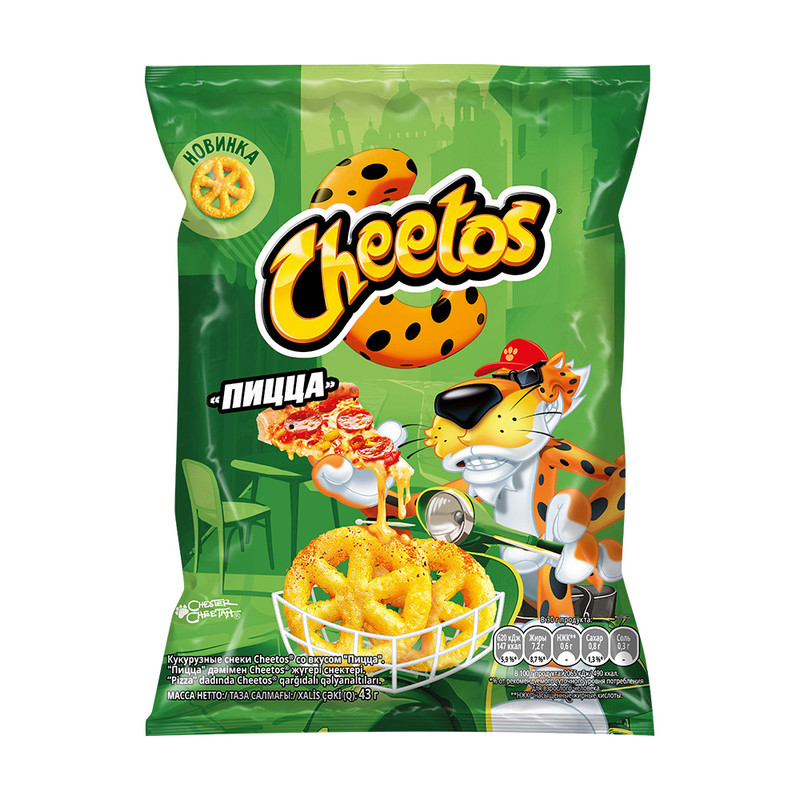 Чипсы «Пицца», Cheetos, 43 г