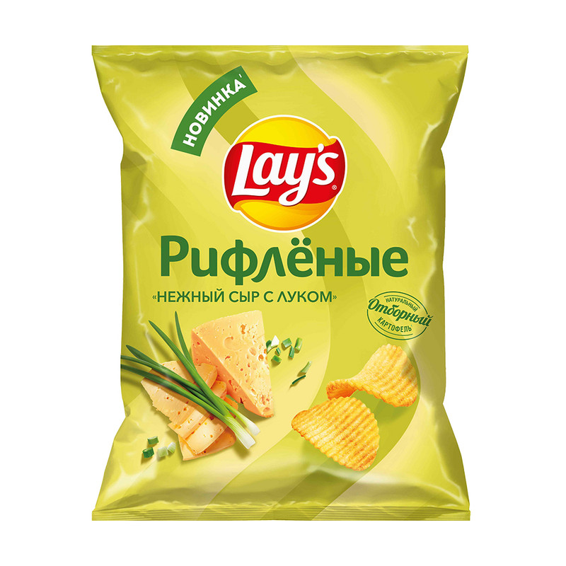 Чипсы «Нежный сыр с луком», Lay’s, 105 г