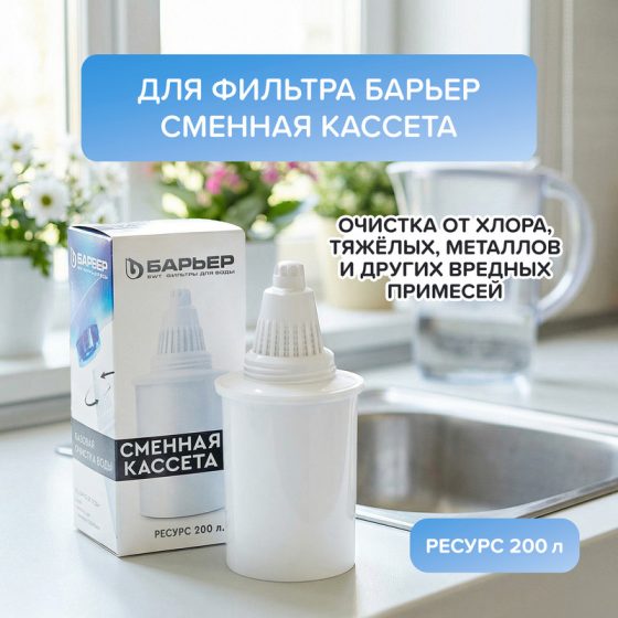 Сменная кассета для фильтра, БАРЬЕР