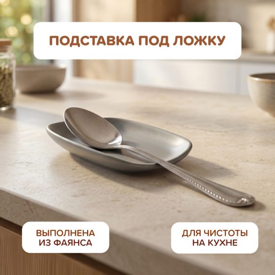 Подставка под ложку, O`Kitchen, в ассортименте